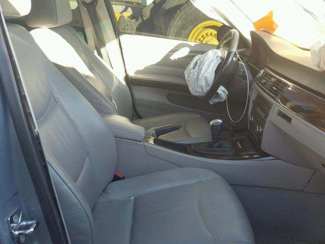 WBAVC935X7KX59467 - 2007 BMW 328 XI TEAL photo 5