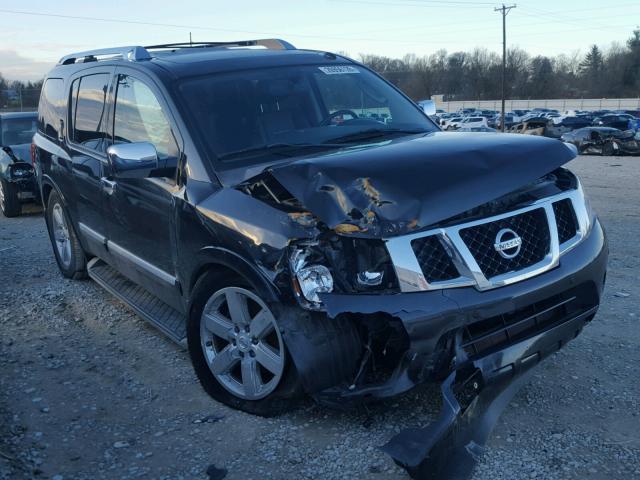 5N1BA0NE6CN605671 - 2012 NISSAN ARMADA SV BLACK photo 1