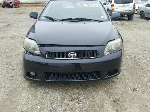 JTKDE177750061373 - 2005 TOYOTA SCION TC BLACK photo 9