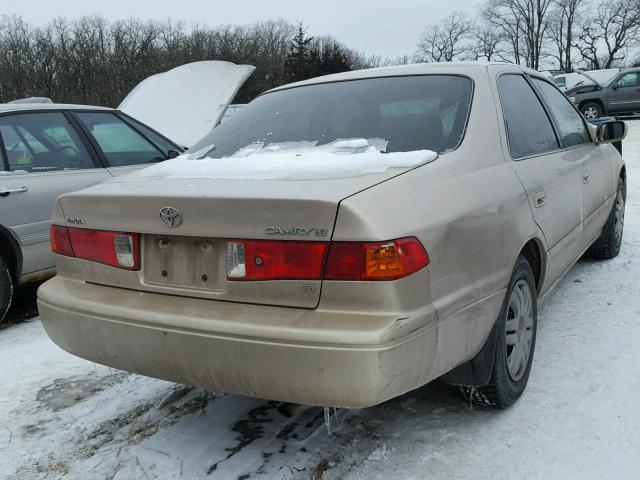 4T1BF22KXYU945474 - 2000 TOYOTA CAMRY LE GOLD photo 4