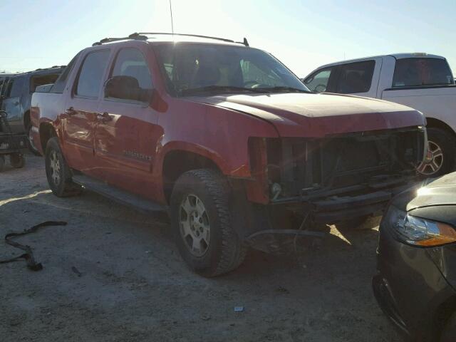 3GNEC12038G131907 - 2008 CHEVROLET AVALANCHE RED photo 1