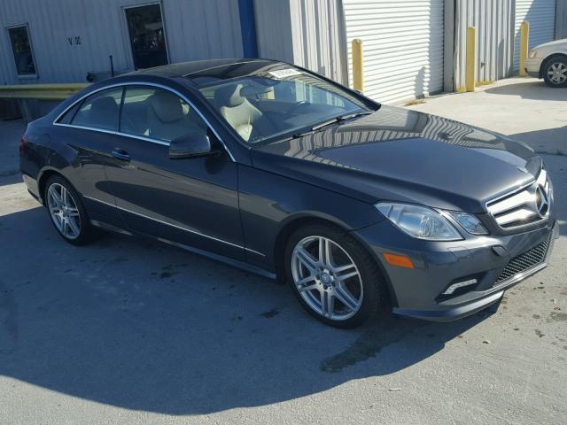 WDDKJ7CB1AF040913 - 2010 MERCEDES-BENZ E 550 GRAY photo 1