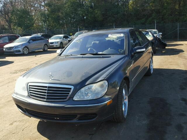 WDBNG84J83A358995 - 2003 MERCEDES-BENZ S 500 4MAT GRAY photo 2