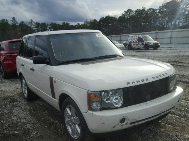 SALME11483A138046 - 2003 LAND ROVER RANGE ROVE WHITE photo 1