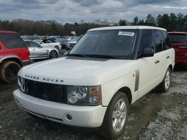 SALME11483A138046 - 2003 LAND ROVER RANGE ROVE WHITE photo 2