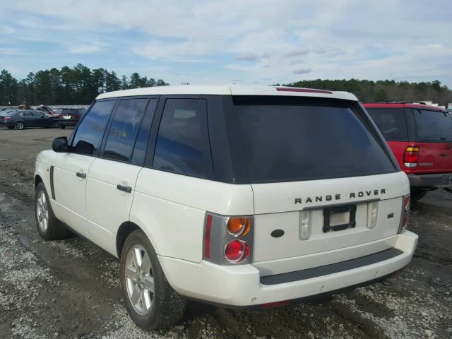 SALME11483A138046 - 2003 LAND ROVER RANGE ROVE WHITE photo 3