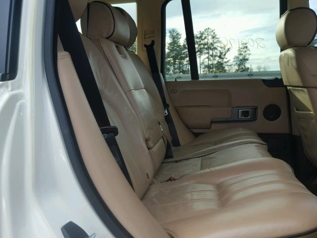 SALME11483A138046 - 2003 LAND ROVER RANGE ROVE WHITE photo 6