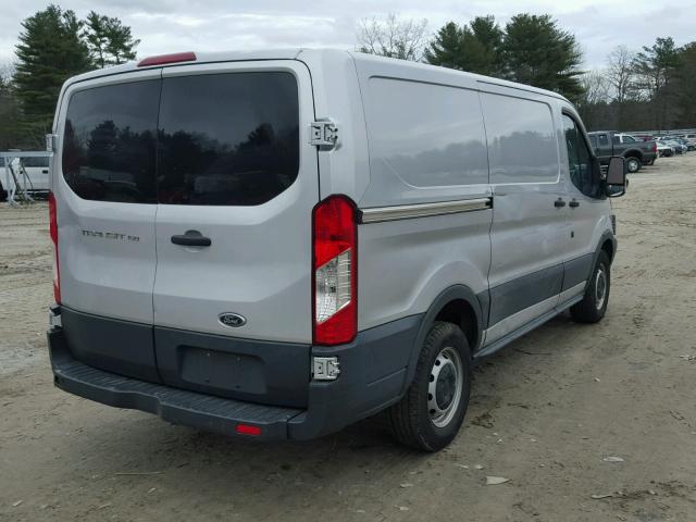 1FTNE1YM4FKB02130 - 2015 FORD TRANSIT T- SILVER photo 4