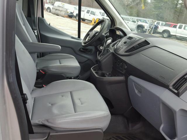 1FTNE1YM4FKB02130 - 2015 FORD TRANSIT T- SILVER photo 5