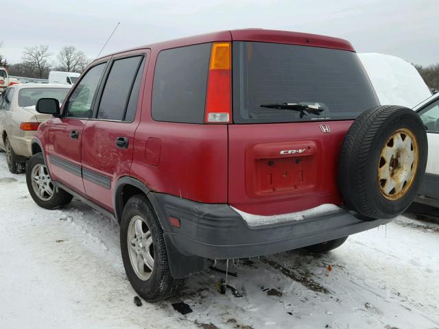 JHLRD1740WC064933 - 1998 HONDA CR-V LX RED photo 3