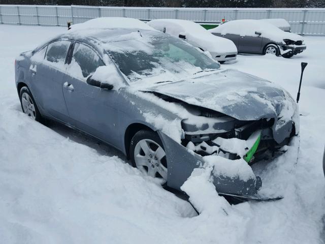 1G2ZG57B194122707 - 2009 PONTIAC G6 GRAY photo 1