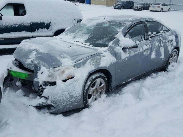 1G2ZG57B194122707 - 2009 PONTIAC G6 GRAY photo 2