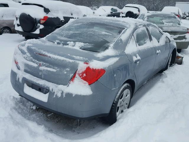 1G2ZG57B194122707 - 2009 PONTIAC G6 GRAY photo 4