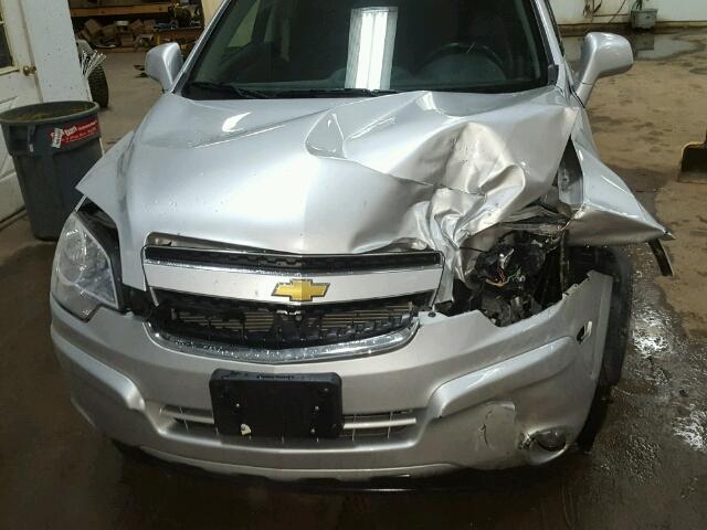 3GNAL3E55CS623586 - 2012 CHEVROLET CAPTIVA SP SILVER photo 7