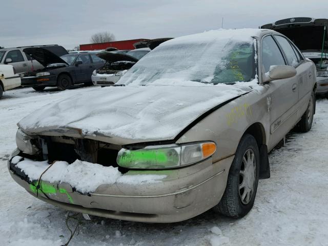 2G4WS52J121226154 - 2002 BUICK CENTURY CU TAN photo 2