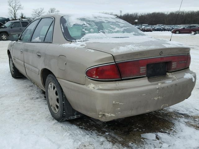 2G4WS52J121226154 - 2002 BUICK CENTURY CU TAN photo 3