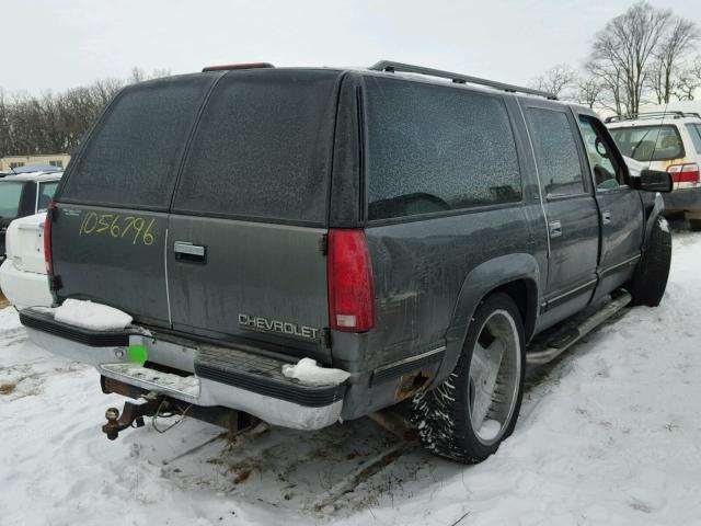 1GNFK16R3XJ497671 - 1999 CHEVROLET SUBURBAN K GRAY photo 4