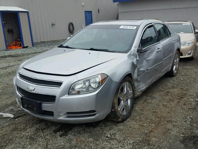 1G1ZD5E7XBF383582 - 2011 CHEVROLET MALIBU 2LT SILVER photo 2