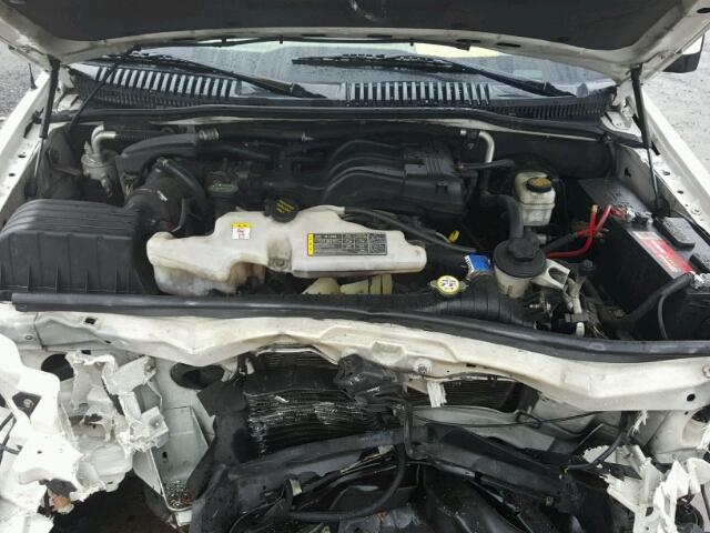 1FMEU74E38UA94061 - 2008 FORD EXPLORER E WHITE photo 7