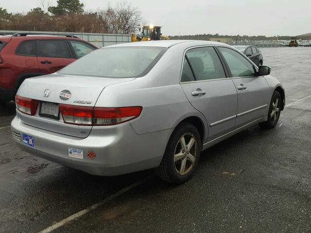 1HGCM56643A096466 - 2003 HONDA ACCORD EX SILVER photo 4