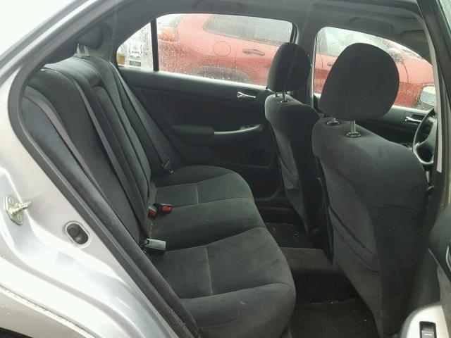 1HGCM56643A096466 - 2003 HONDA ACCORD EX SILVER photo 6