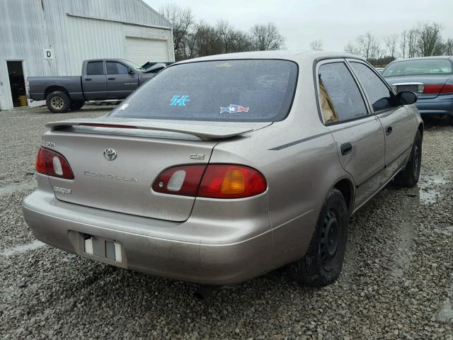 2T1BR12E0YC336889 - 2000 TOYOTA COROLLA VE BEIGE photo 4