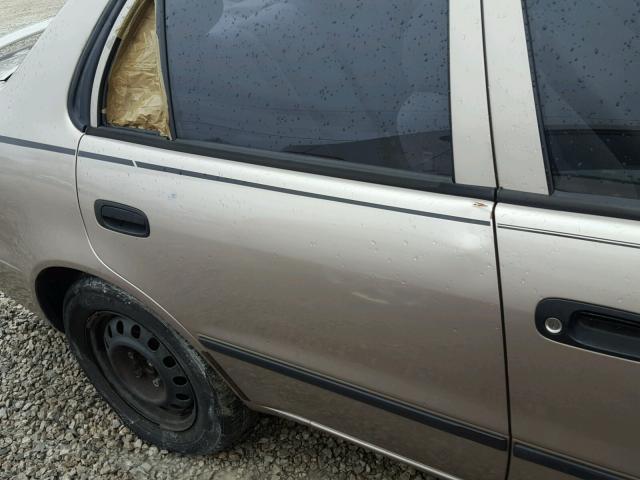 2T1BR12E0YC336889 - 2000 TOYOTA COROLLA VE BEIGE photo 9