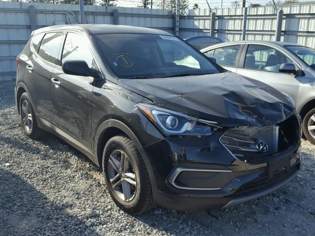 5XYZT3LB4JG540993 - 2018 HYUNDAI SANTA FE S BLACK photo 1