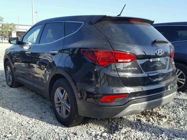 5XYZT3LB4JG540993 - 2018 HYUNDAI SANTA FE S BLACK photo 3