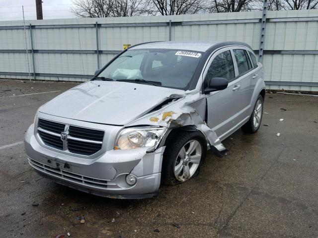 1B3CB3HA2BD269006 - 2011 DODGE CALIBER MA SILVER photo 2