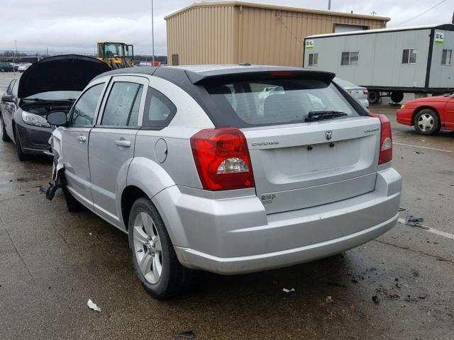 1B3CB3HA2BD269006 - 2011 DODGE CALIBER MA SILVER photo 3