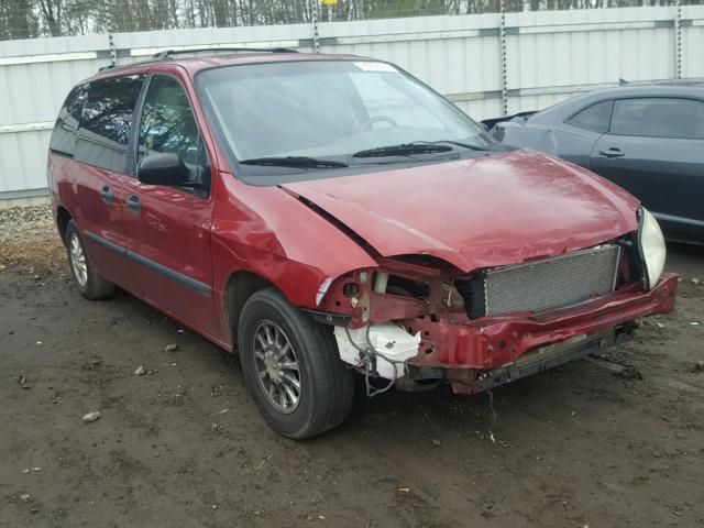 2FMZA51422BB64477 - 2002 FORD WINDSTAR L RED photo 1