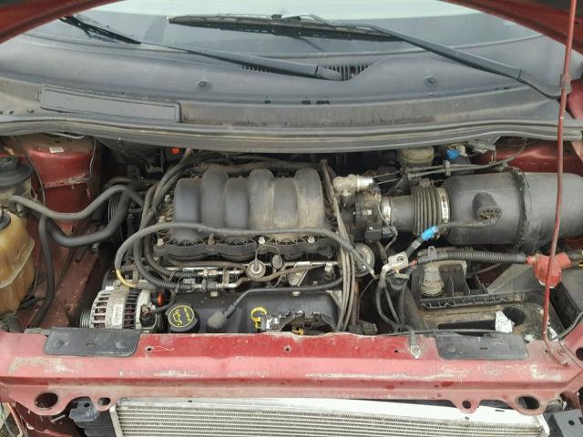 2FMZA51422BB64477 - 2002 FORD WINDSTAR L RED photo 7