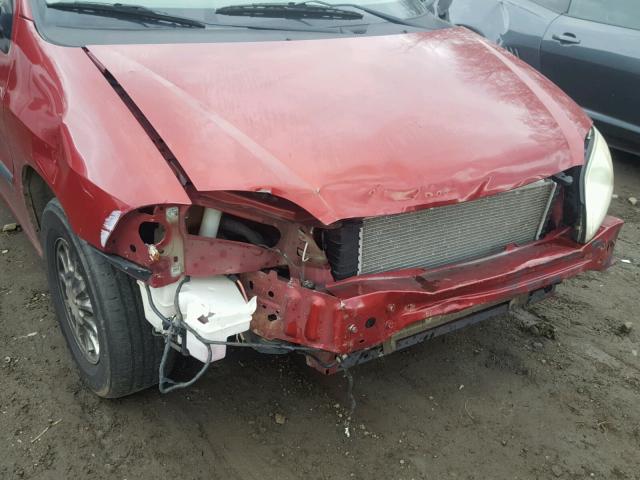 2FMZA51422BB64477 - 2002 FORD WINDSTAR L RED photo 9