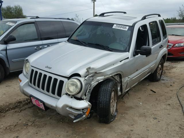 1J4GK58K02W126560 - 2002 JEEP LIBERTY LI SILVER photo 2