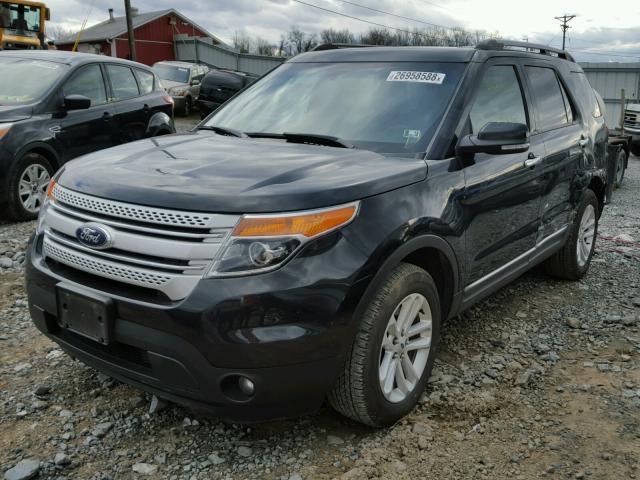 1FM5K8D86FGB03871 - 2015 FORD EXPLORER X BLUE photo 2