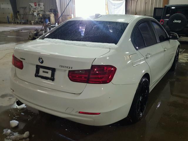 WBA3C3G51ENR25899 - 2014 BMW 320 I WHITE photo 4