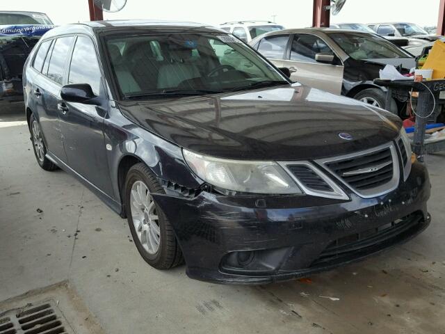 YS3FB59Y381107844 - 2008 SAAB 9-3 2.0T BLACK photo 1