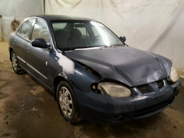 KMHJF35F2YU943315 - 2000 HYUNDAI ELANTRA GL BLUE photo 1