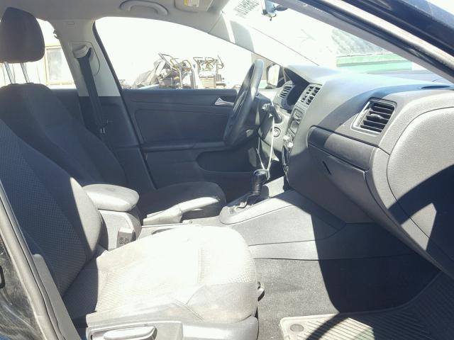 3VW2K7AJ8DM265767 - 2013 VOLKSWAGEN JETTA BASE შავი ფოტო 5