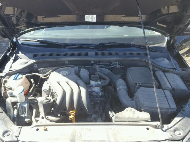 3VW2K7AJ8DM265767 - 2013 VOLKSWAGEN JETTA BASE შავი ფოტო 7