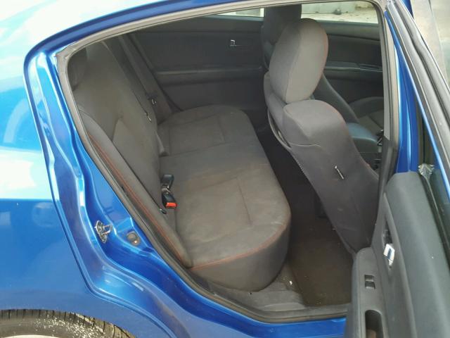 3N1BB61E27L708251 - 2007 NISSAN SENTRA SE- BLUE photo 6