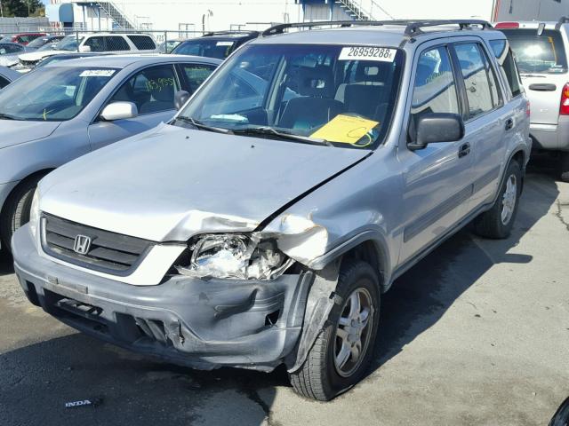 JHLRD1850VC056434 - 1997 HONDA CR-V LX SILVER photo 2