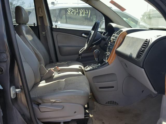 5GZCZ53417S874417 - 2007 SATURN VUE BLUE photo 5