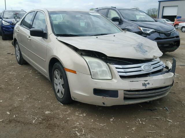 3FAFP06Z16R183760 - 2006 FORD FUSION S GOLD photo 1