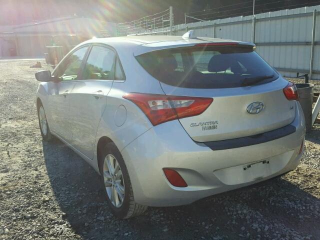 KMHD35LE6DU129741 - 2013 HYUNDAI ELANTRA GT WHITE photo 3