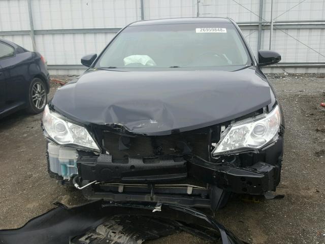 4T1BF1FK4EU410544 - 2014 TOYOTA CAMRY L BLACK photo 9