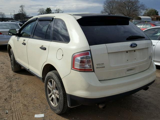 2FMDK36C08BA27235 - 2008 FORD EDGE SE CREAM photo 3