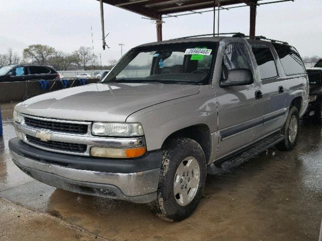 1GNEC16Z14J183117 - 2004 CHEVROLET SUBURBAN C SILVER photo 2