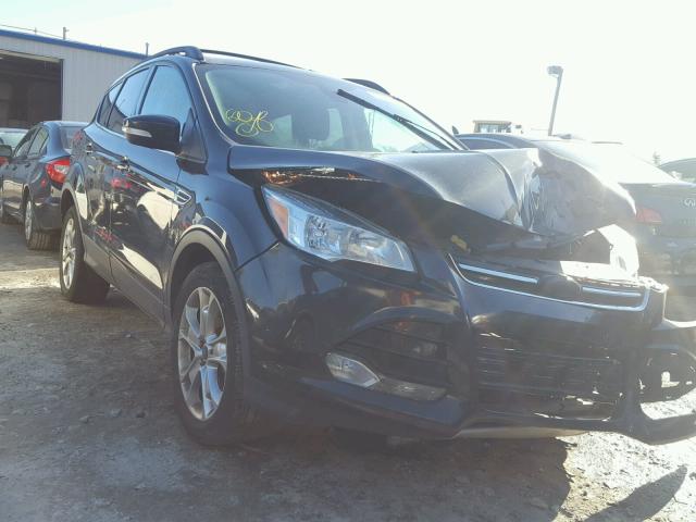 1FMCU9H96DUD04646 - 2013 FORD ESCAPE SEL BLACK photo 1